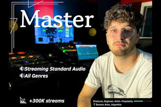 professionally master your album or single
