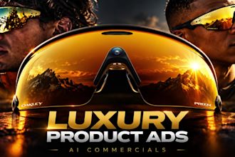 create cinematic luxury product video ads and ai brand commercials