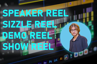 create speaker reel sizzle reel demo reel for speakers