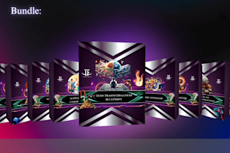 design logo 3d mockup promo video for coaches digital course