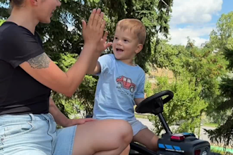 create real family ugc videos with my kid