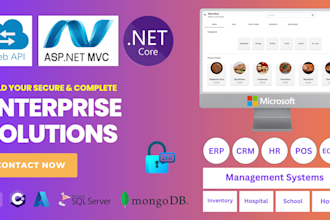 develop c sharp asp dotnet core mvc and web API project