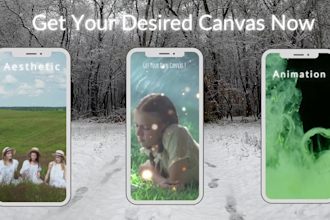 make a aesthetic, vintage or custom  spotify canvas