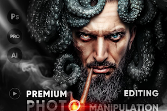 do premium photo editing, image retouching, pro photoshop manipulation