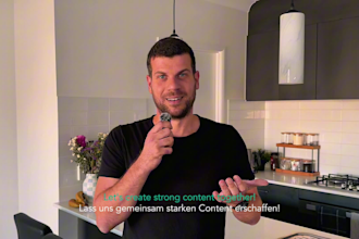 create high converting german ugc ads as a male creator