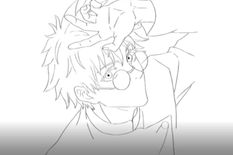 2d line art frame by frame 2d traditional animation hand drawn pencil sketch