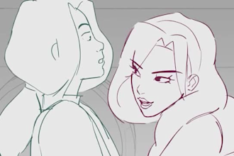 do 2d line art frame by frame animation 2d traditional hand drawn animation