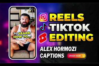 edit tiktoks, insta reels and youtube shorts video with captions