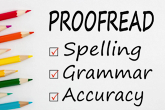 be your professional book editor and proofreader