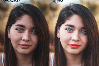 remove back ground, enhance and retouch picture in photoshop