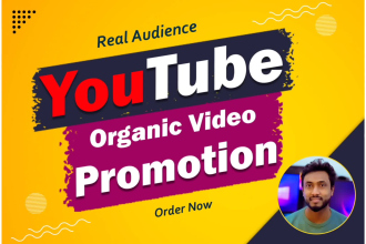 do organic youtube video promotion to go viral