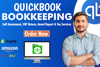 do quickbooks bookkeeping and vat returns for UK ecommerce and small businesses