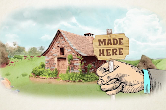 create collage explainer video vox style motion graphic collage animation video