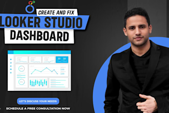 create google data studio, looker studio dashboard and reports