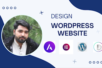 build, rebuild, create, recreate or edit full wordpress website