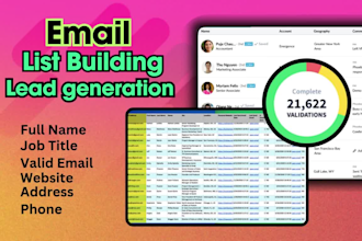 be best your b2b lead generation linkedin leads prospect email list expert