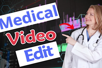 do medical and hospital video edit