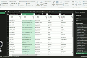 clean, organize and transform your data using excel and excel power query