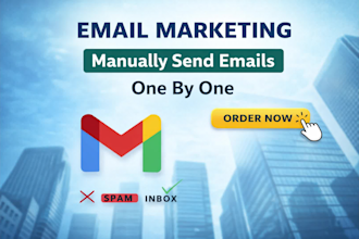 manually send emails one by one