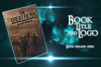 create a cinematic book trailer video