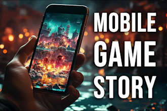 write an engaging narrative for your mobile game