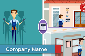 make burglar alarm installation service promo video