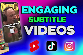 create animated subtitles youtube shorts, ig reels, tiktoks