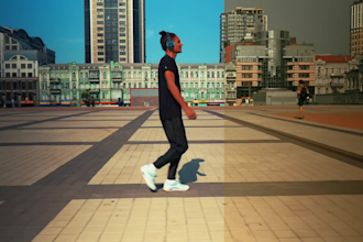 do color grading, video editing and make cinematic look