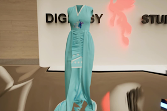 create 3d clothing for your character and fashion brand