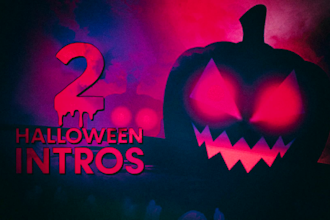 make 2 halloween creepy horror videos