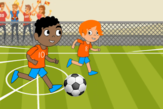 create bright and engaging 2d animations for kids