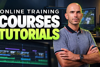 edit online courses, training videos and software tutorials