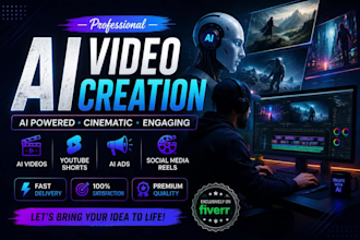 create realistic ai video and ai animation videos