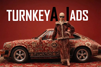 produce a turnkey ai commercial video for your brand