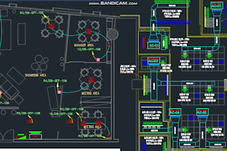 make dubai offices mep plan