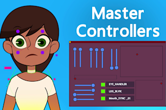 professionally rig your 2d character in toon boom harmony