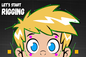 rig your 2d character in toon boom harmony