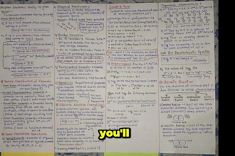 handwrite notes, assignments, worksheets