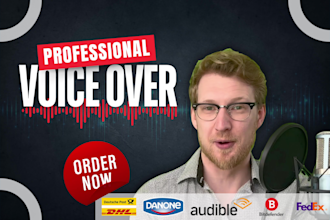be your professional german voice over in HQ