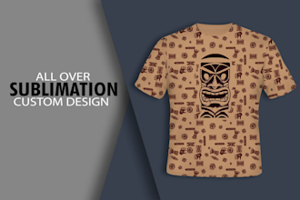 do graphic t shirt design all over print hoodie, tank top