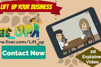 create custom 2d explainer video