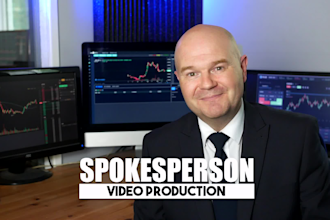 be your spokesperson or ugc actor in a home office setting