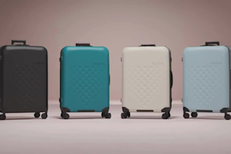make photorealistic 3d bag animation, 3d landing bag, 3d bag rendering, 3d vfx