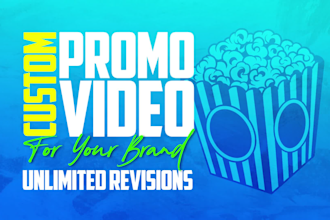 make a promotional video for your brand
