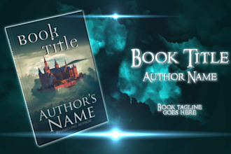 create this cinematic book trailer or book promo video