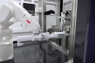 do 3d industrial technical video factory process robotic 3d machinery animation