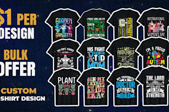do custom typography t shirt and graphic t shirt design 24h