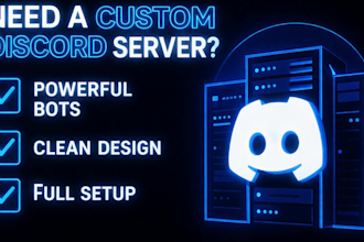 create a professional gaming and hangout discord server