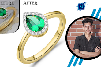 do professional jewelry retouching and enhancement