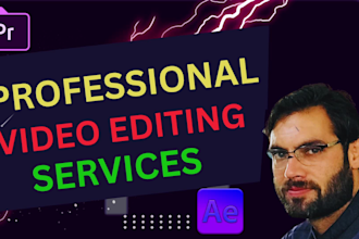 do professional video editing of all types